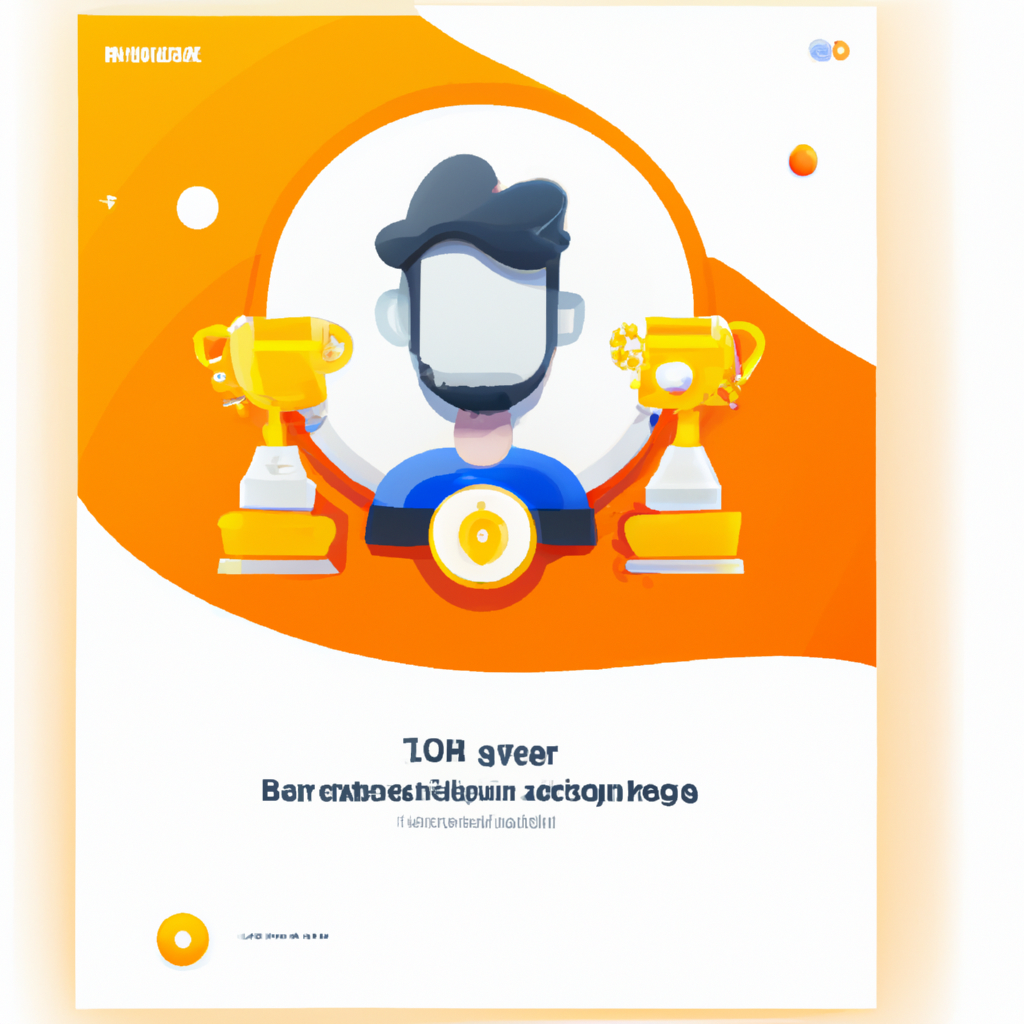 Player portrait and trophy art